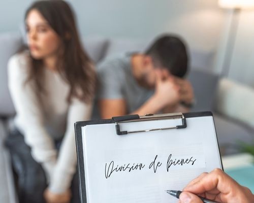 División de bienes por separación